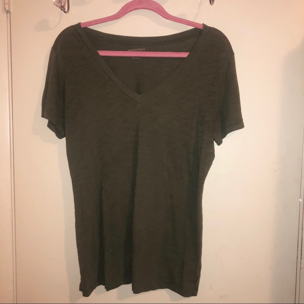 Arizona Jeans Co. Mold Green Short Sleeve T-Shirt